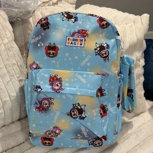 LABUBU Character full size back pack NWT